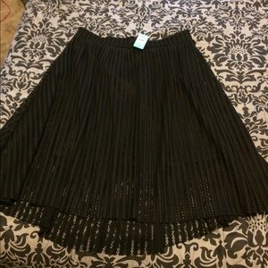 Torrid mid calf length skirt